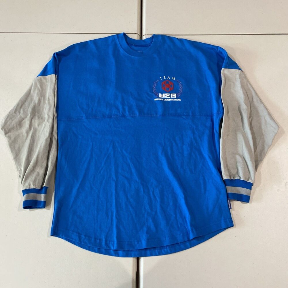 Marvel Disney spider man Team Web spirit Jersey Shirt Men’s Size S No Way Home
